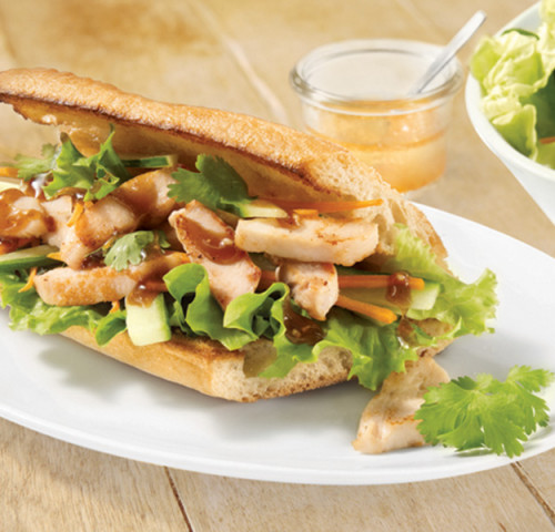 Baguettes Bânh Mi au poulet Olymel